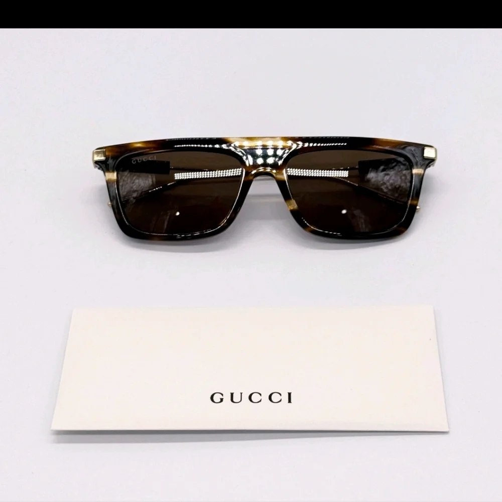 NWT **Authentic** Gucci Square Sunglasses For Men #GG1437S